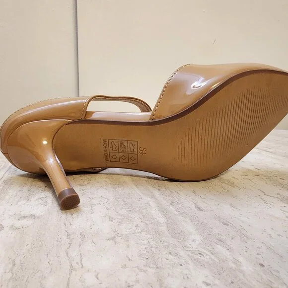 Journee Collection Womens Mae Tan Patent 5.5M - B034 - Picture 7 of 10